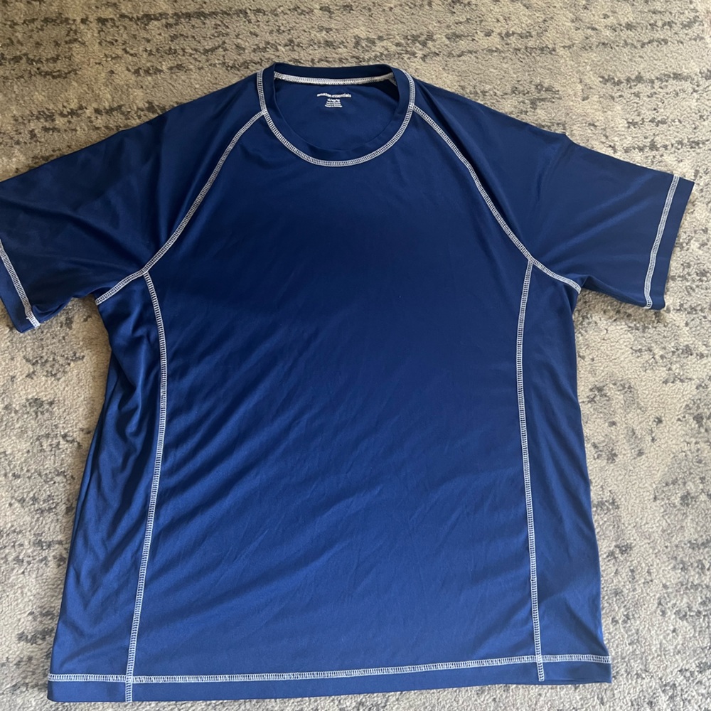 Blue Athletic T-Shirt
